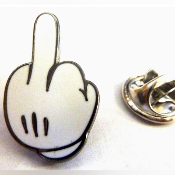 Mickey Mouse Finger Collectible Pin - Picture 1 of 1